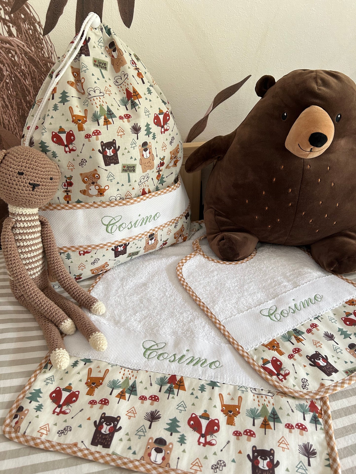 Set asilo 3 pezzi