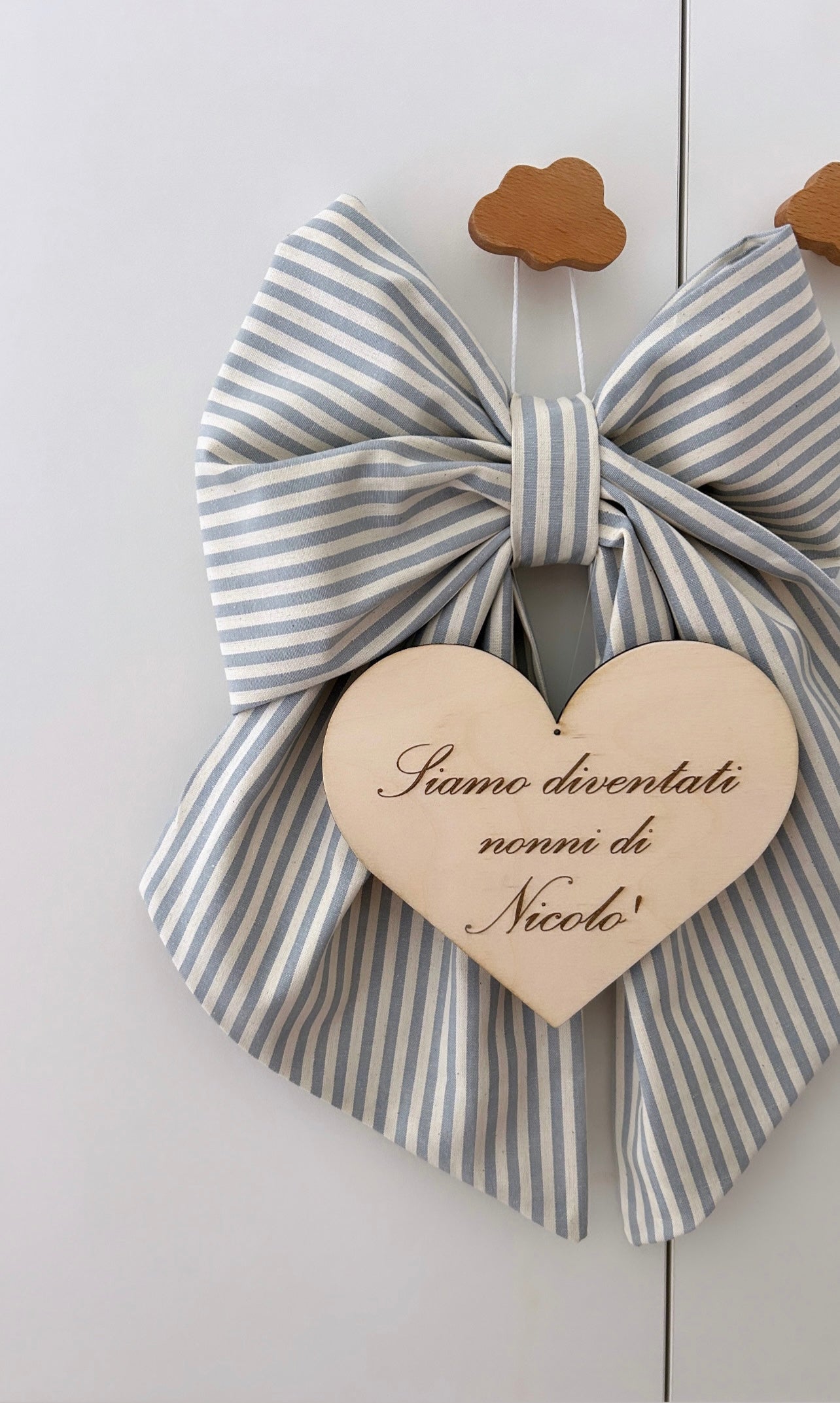 Fiocco nascita baby per i Nonni