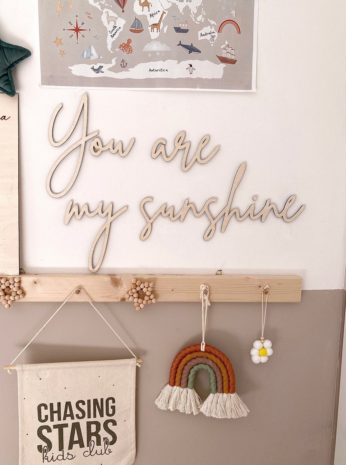 SCRITTE IN LEGNO DA PARETE