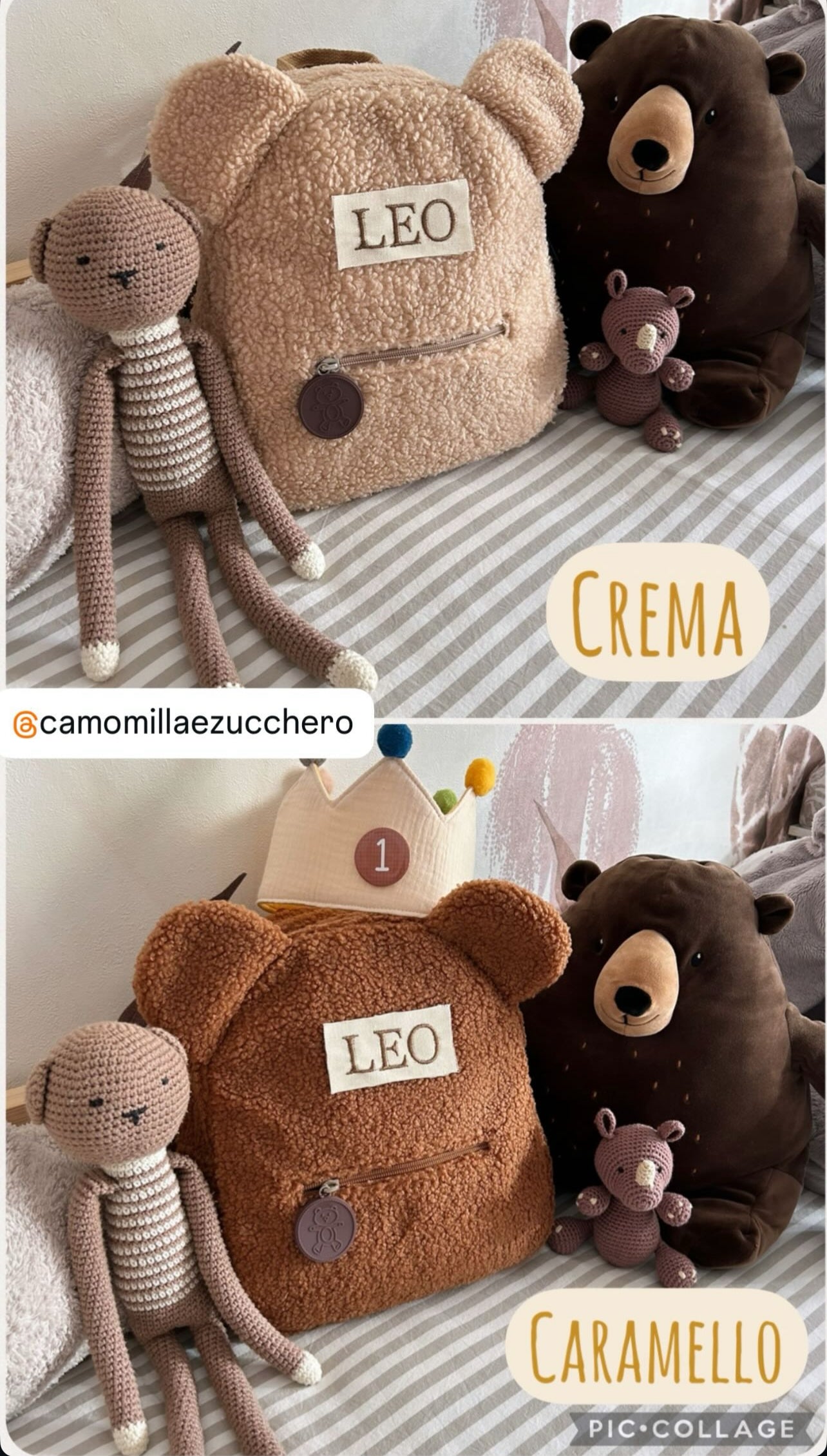 Zainetto teddy