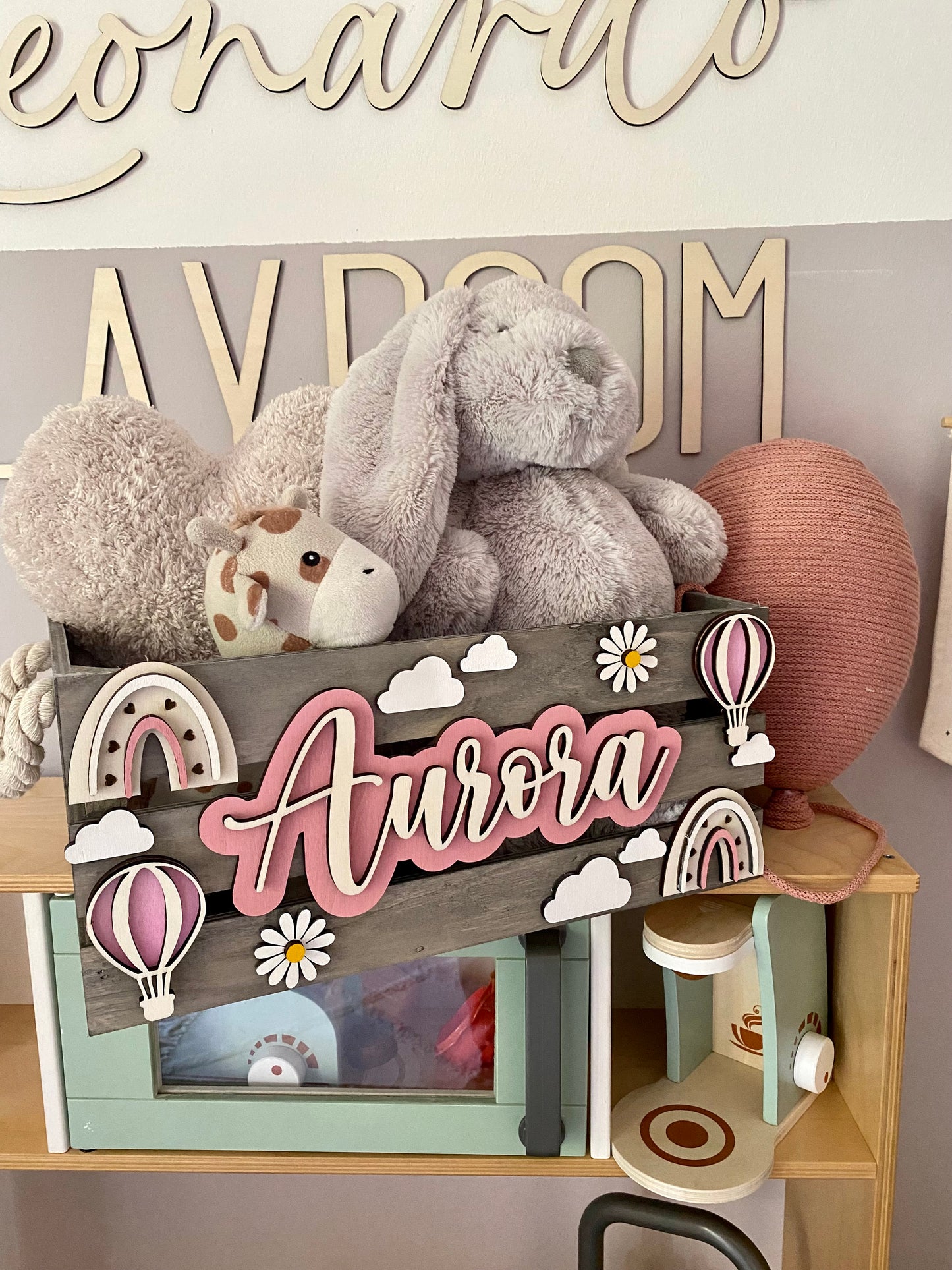 CESTA IN LEGNO PERSONALIZZATA