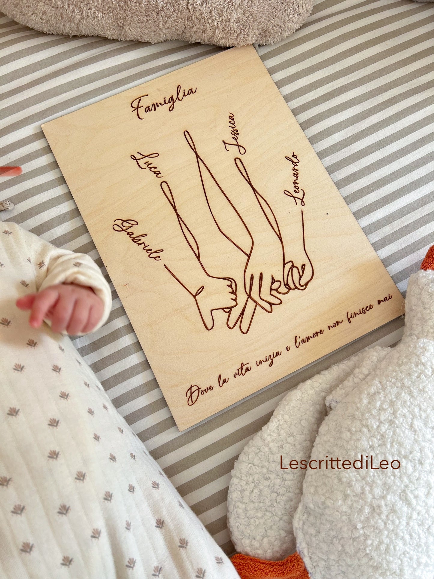 QUADRI LEGNO LINE ART