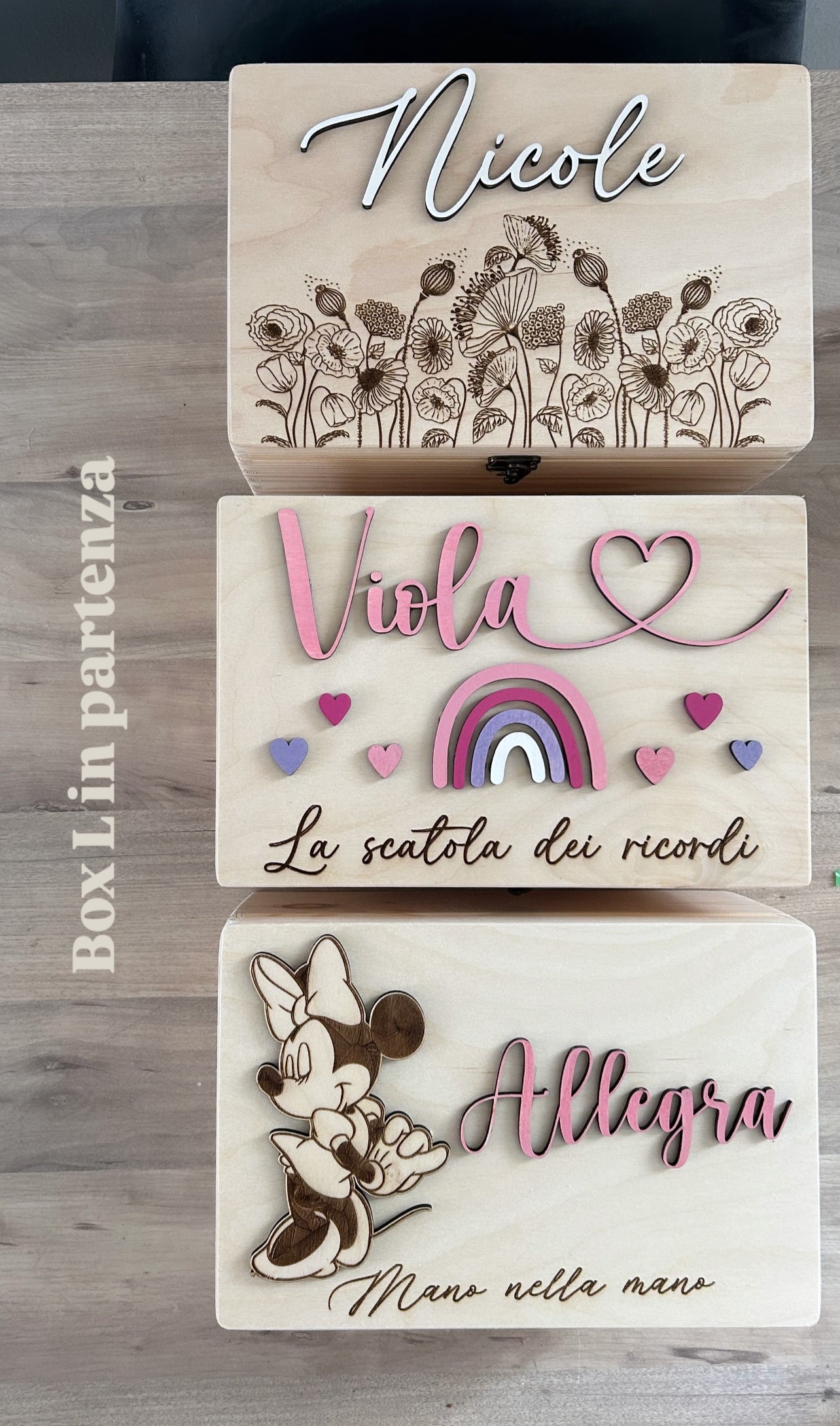 MEMORY BOX LEGNO
