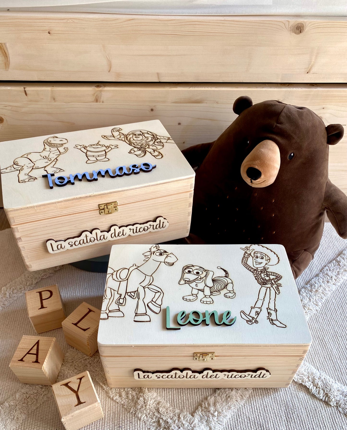 MEMORY BOX LEGNO