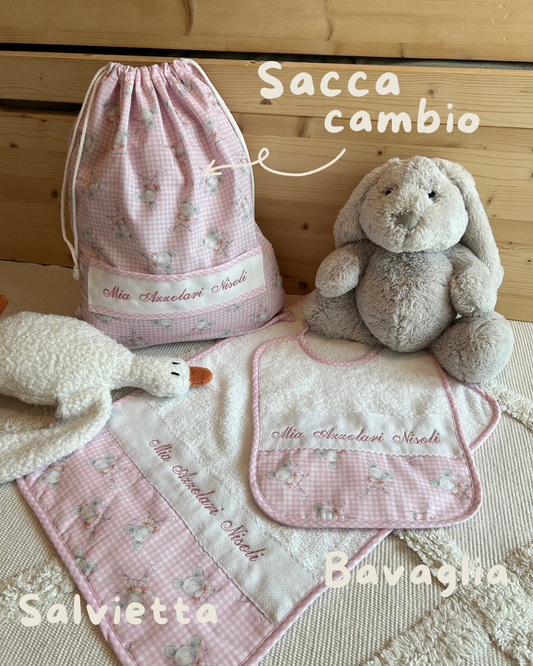 Set asilo 3 pezzi