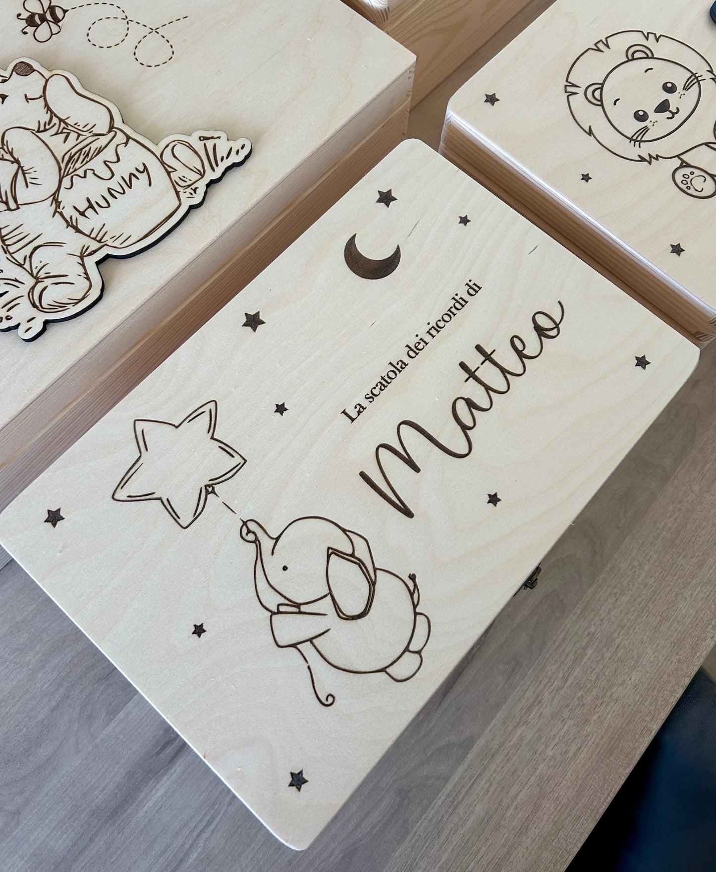 MEMORY BOX LEGNO
