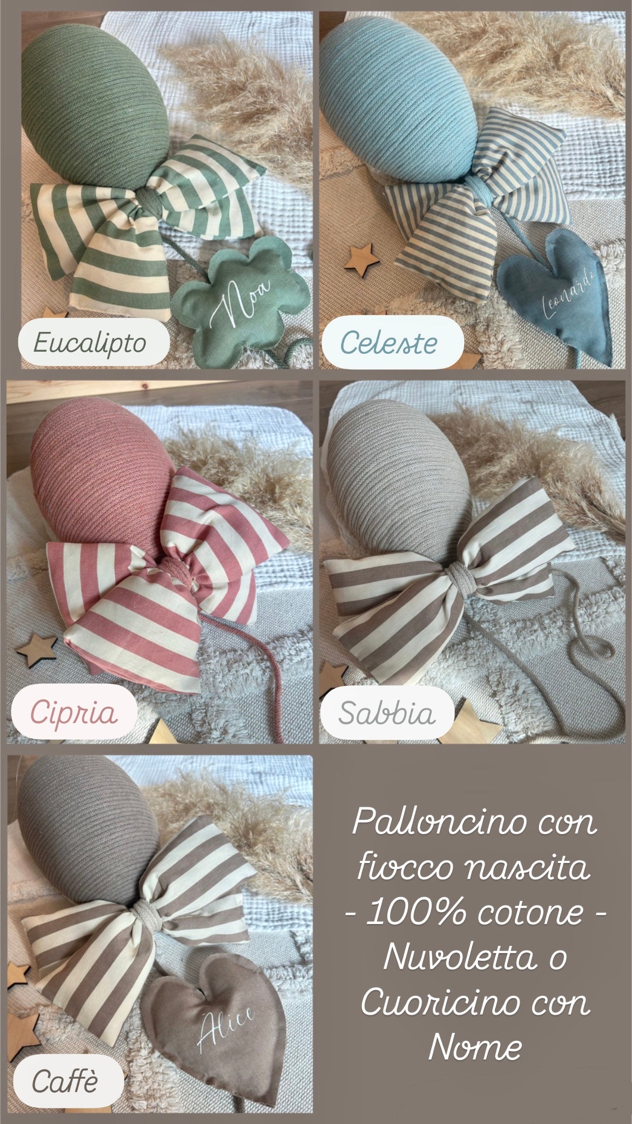 Fiocco nascita palloncino 🎈