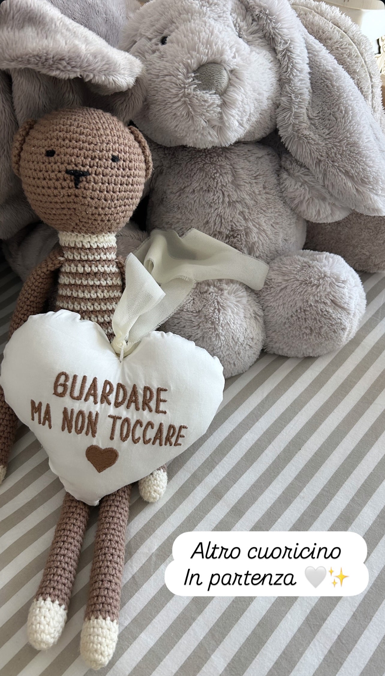 Cuoricino “ guardare ma non toccare”