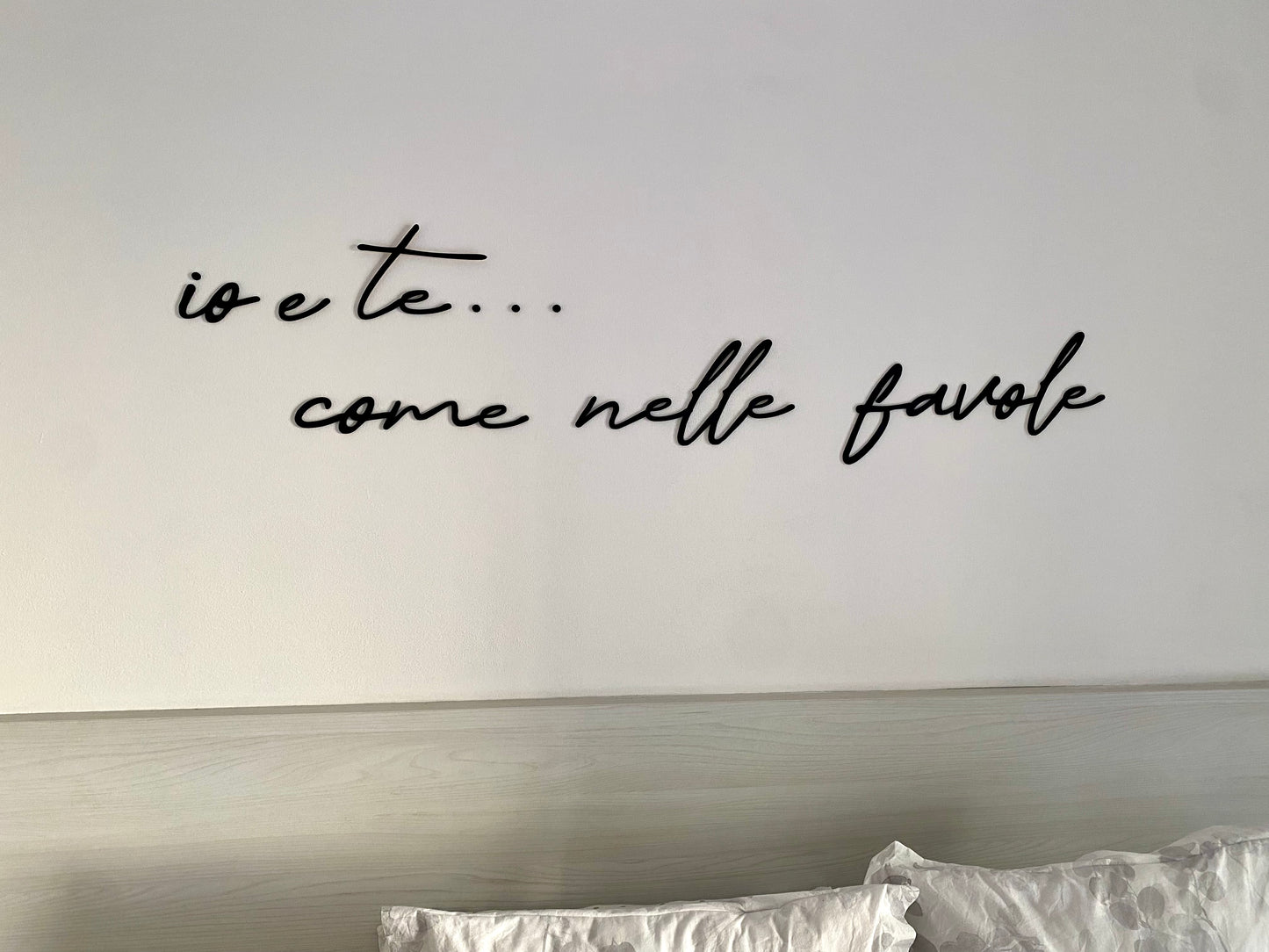 SCRITTE IN LEGNO DA PARETE