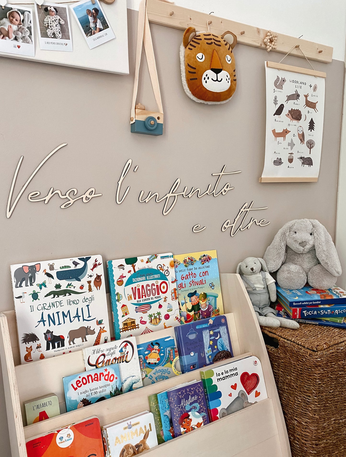 SCRITTE IN LEGNO DA PARETE